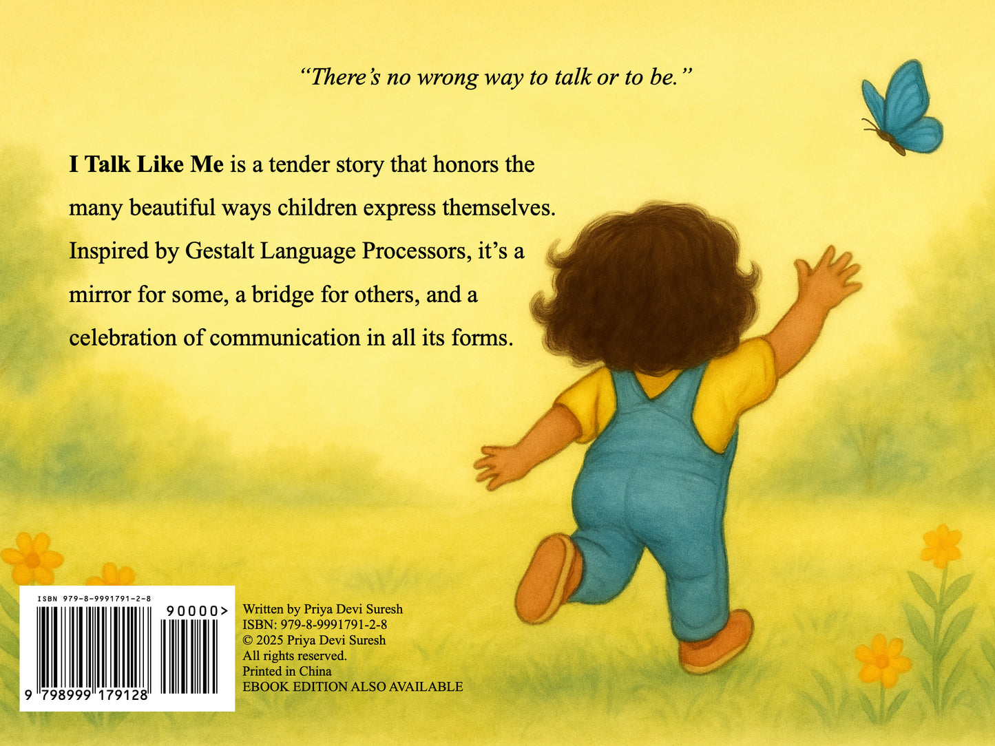 I Talk Like Me: for every child who speaks in their own way